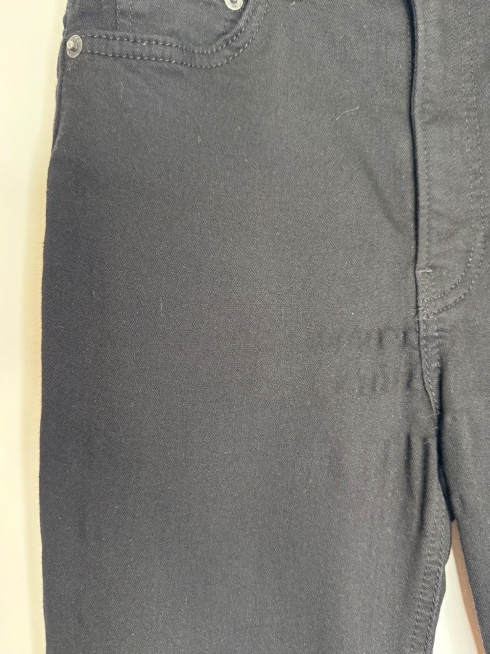 Reformation High & Skinny Stretch Jean Black Size 23 (High Rise, Super Stretch) - Picture 9 of 16